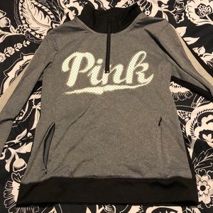 PINK QUARTER ZIP!!
